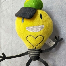 Peluche Publicitario Bombilla FENIE