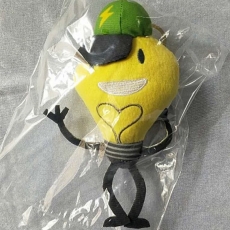 Peluche Promocional Bombilla FENIE