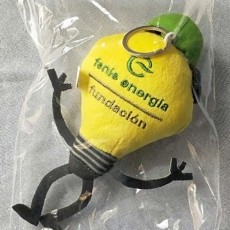 Peluche Promocional Bombilla FENIE