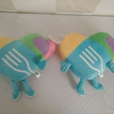 Peluches Publicitarios Corazón Almería 2019