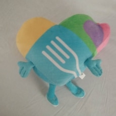 Peluches Publicitarios Corazón Almería 2019