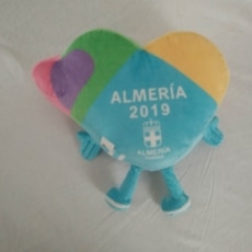 Peluches Publicitarios Corazón Almería 2019
