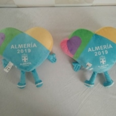 Peluches Publicitarios Corazón Almería 2019